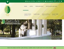 Tablet Screenshot of hotel-zalec.si